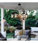 Outdoor wall lamps - Quintiesse Small Lakehouse wall lantern - 1 light source IP44 Elstead Lighting QN-LAKEHOUSE2-S-DZ - product 5