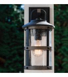 Outdoor wall lamps - Quintiesse Small Lakehouse wall lantern - 1 light source IP44 Elstead Lighting QN-LAKEHOUSE2-S-DZ - product 6
