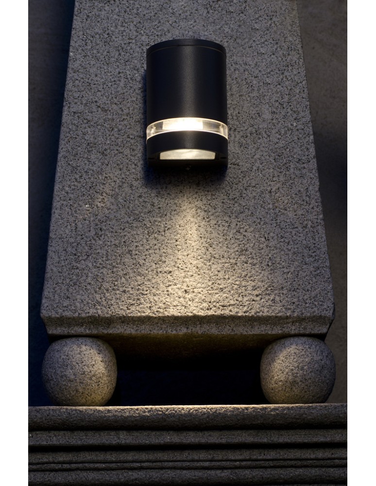 Outdoor wall lamps - Lutec FOCUS Wall-mounted 1xGU10 Anthracite 5604101118 - product kolory-swiatla.pl 2