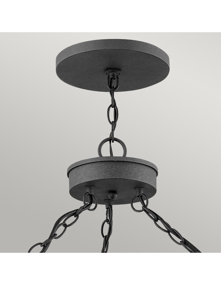 Quintiesse Latarnia wisząca Lakehouse - 6 źródeł światła IP44 Elstead Lighting QN-LAKEHOUSE6-P-DZ