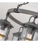 Quintiesse Latarnia wisząca Lakehouse - 6 źródeł światła IP44 Elstead Lighting QN-LAKEHOUSE6-P-DZ