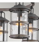 Quintiesse Latarnia wisząca Lakehouse - 6 źródeł światła IP44 Elstead Lighting QN-LAKEHOUSE6-P-DZ