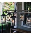 Quintiesse Latarnia wisząca Lakehouse - 6 źródeł światła IP44 Elstead Lighting QN-LAKEHOUSE6-P-DZ