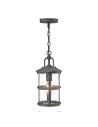 Quintiesse Mała latarnia wisząca Lakehouse - 1 źródło światła IP44 Elstead Lighting QN-LAKEHOUSE8-S-DZ