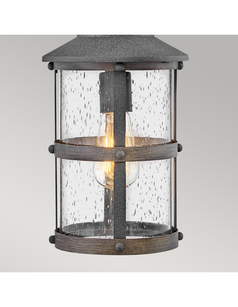 Outdoor pendant lamps - Quintiesse Small Lakehouse pendant lantern - 1 light source IP44 Elstead Lighting QN-LAKEHOUSE8-S-DZ - product kolory-swiatla.pl 4