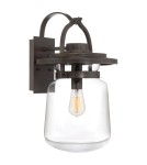 Outdoor wall lamps - Quintiesse Large Lasalle wall lantern - 1 light source IP44 Elstead Lighting QN-LASALLE-L-WT - product 1