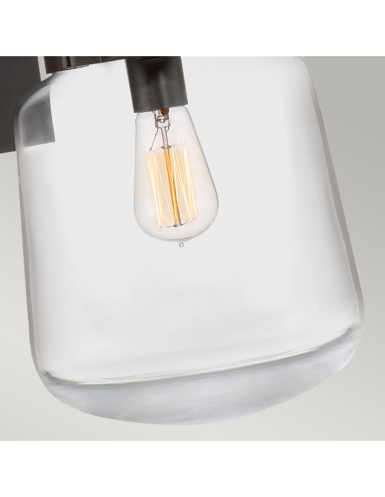 Quintiesse Duża latarnia naścienna Lasalle - 1 źródło światła IP44 Elstead Lighting QN-LASALLE-L-WT