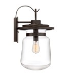 Quintiesse Duża latarnia naścienna Lasalle - 1 źródło światła IP44 Elstead Lighting QN-LASALLE-L-WT