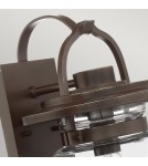 Outdoor wall lamps - Quintiesse Lasalle medium wall lantern - 1 light source IP44 Elstead Lighting QN-LASALLE-M-WT - product 2