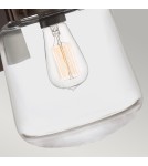 Quintiesse Średnia latarnia naścienna Lasalle - 1 źródło światła IP44 Elstead Lighting QN-LASALLE-M-WT
