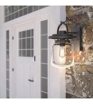 Quintiesse Średnia latarnia naścienna Lasalle - 1 źródło światła IP44 Elstead Lighting QN-LASALLE-M-WT