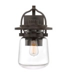Quintiesse Średnia latarnia naścienna Lasalle - 1 źródło światła IP44 Elstead Lighting QN-LASALLE-M-WT