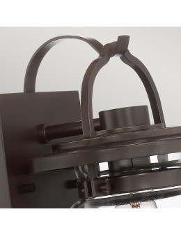 Quintiesse Small wall lantern Lasalle - 1 light source IP44 Elstead Lighting QN-LASALLE-S-WT - product 2