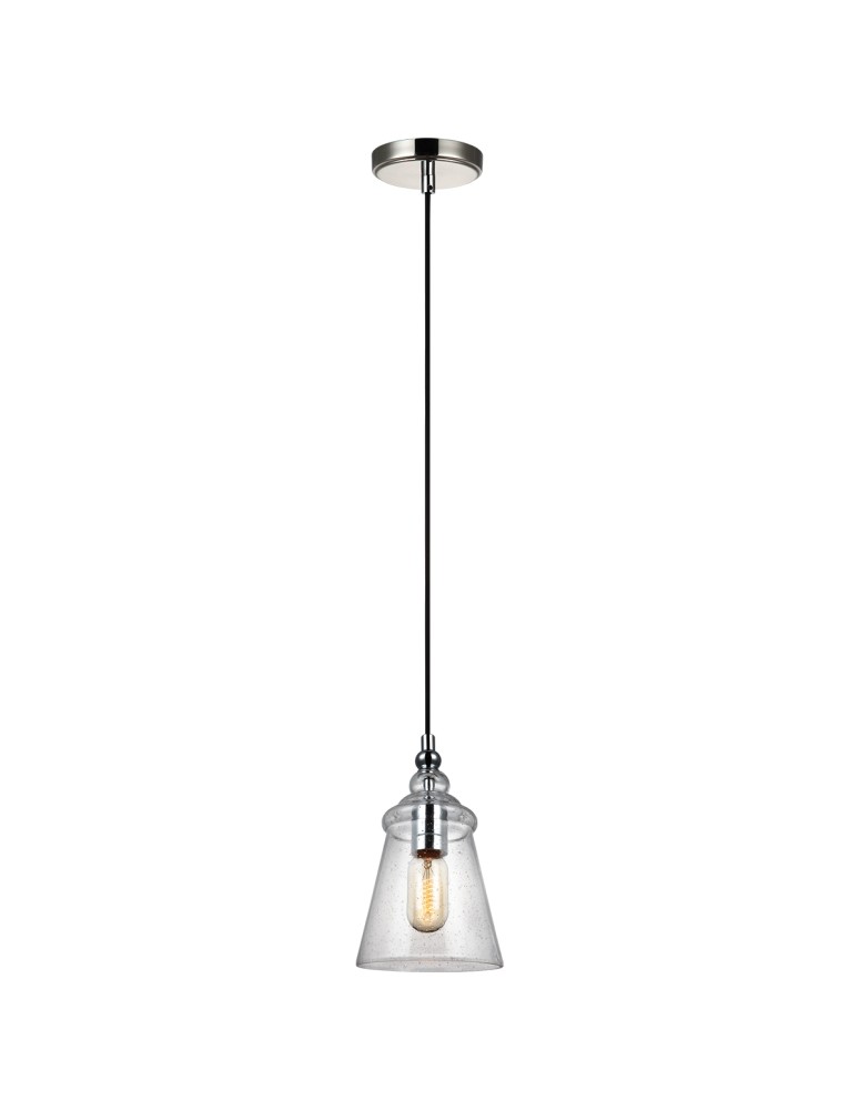 Quintiesse Mała lampa wisząca Loras - 1 źródło światła Elstead Lighting QN-LORAS-1MP