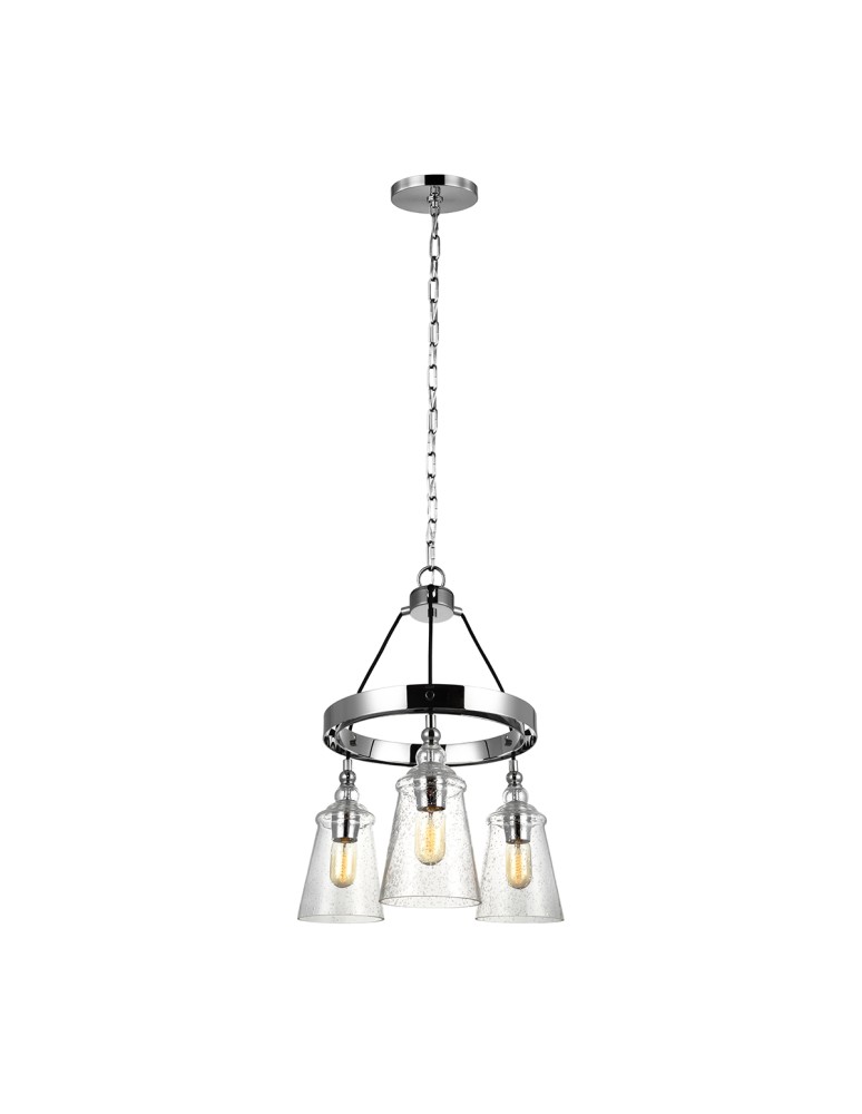 Pendant lamps - Quintiesse Loras Chandelier - 3 light sources Elstead Lighting QN-LORAS3 - product kolory-swiatla.pl 1