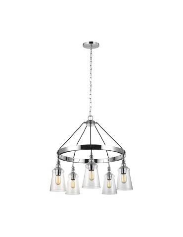 Quintiesse Żyrandol Loras - 5 źródeł światła Elstead Lighting QN-LORAS5