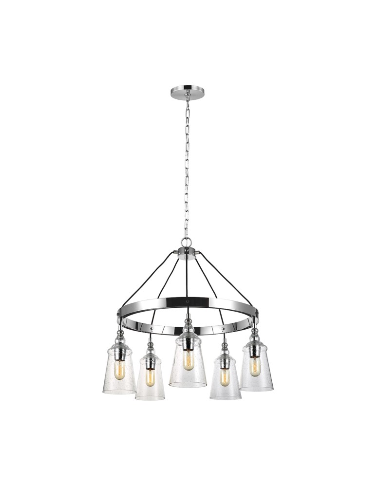 Pendant lamps - Quintiesse Loras Chandelier - 5 light sources Elstead Lighting QN-LORAS5 - product kolory-swiatla.pl 1