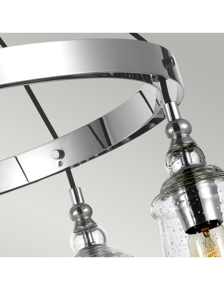 Pendant lamps - Quintiesse Loras Chandelier - 5 light sources Elstead Lighting QN-LORAS5 - product kolory-swiatla.pl 3