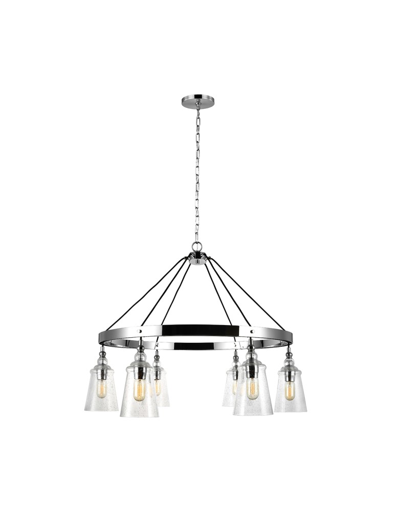 Pendant lamps - Quintiesse Loras Chandelier - 6 light sources Elstead Lighting QN-LORAS6 - product kolory-swiatla.pl 1