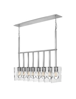 Quintiesse Żyrandol Ludlow - 8 źródeł światła - Polerowany nikiel Elstead Lighting QN-LUDLOW8-PN