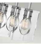 Pendant lamps over the island - Quintiesse Ludlow Chandelier - 8 light sources - Polished Nickel Elstead Lighting QN-LUDLOW8-PN - product 3