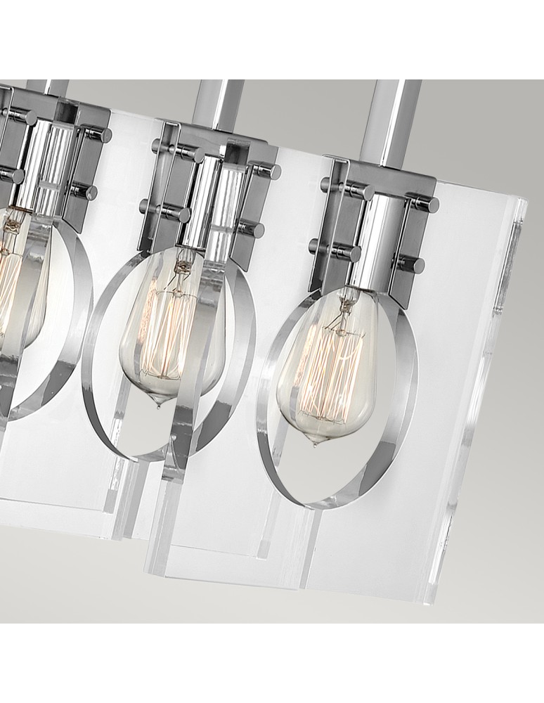 Pendant lamps over the island - Quintiesse Ludlow Chandelier - 8 light sources - Polished Nickel Elstead Lighting QN-LUDLOW8-PN - product kolory-swiatla.pl 3