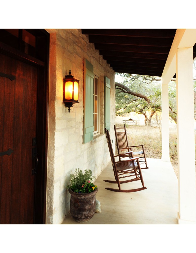 Outdoor wall lamps - Quintiesse Large Market Square wall lantern - 3 light sources IP44 Elstead Lighting QN-MARKET-SQUARE-L - product kolory-swiatla.pl 3