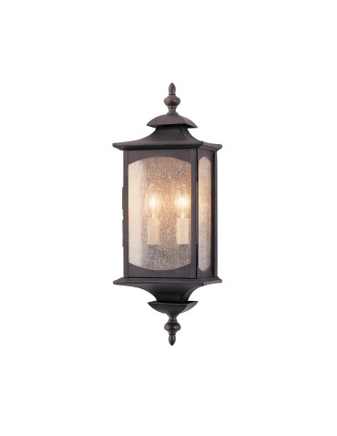 Quintiesse Średnia latarnia naścienna Market Square - 2 źródła światła IP44 Elstead Lighting QN-MARKET-SQUARE-M