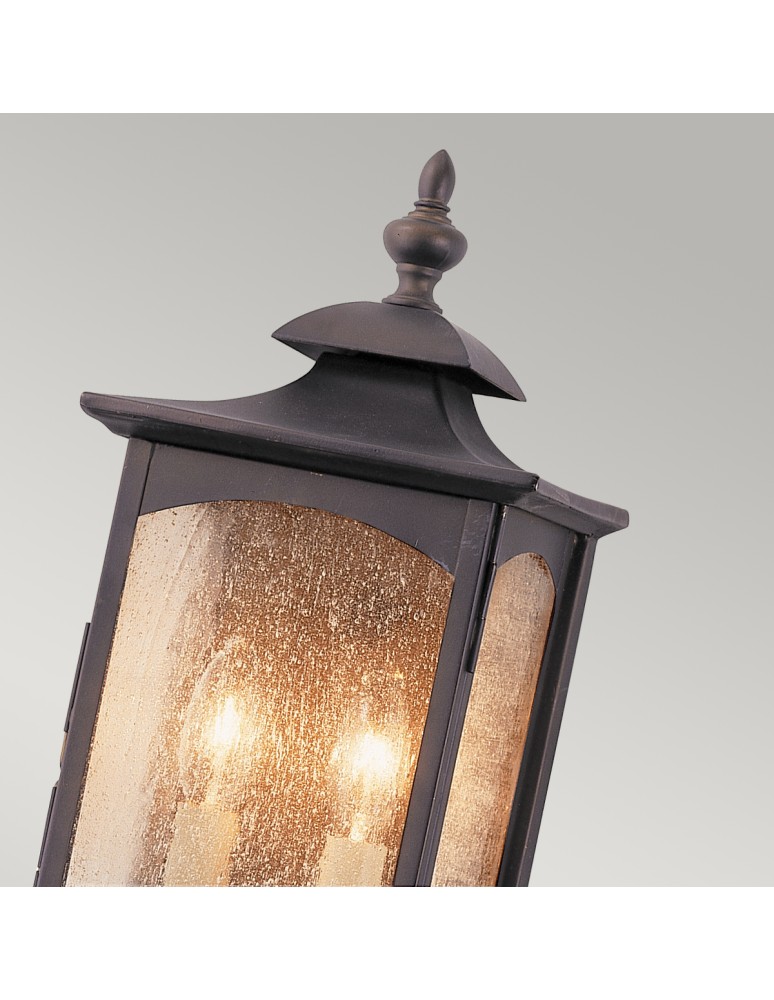 Quintiesse Średnia latarnia naścienna Market Square - 2 źródła światła IP44 Elstead Lighting QN-MARKET-SQUARE-M