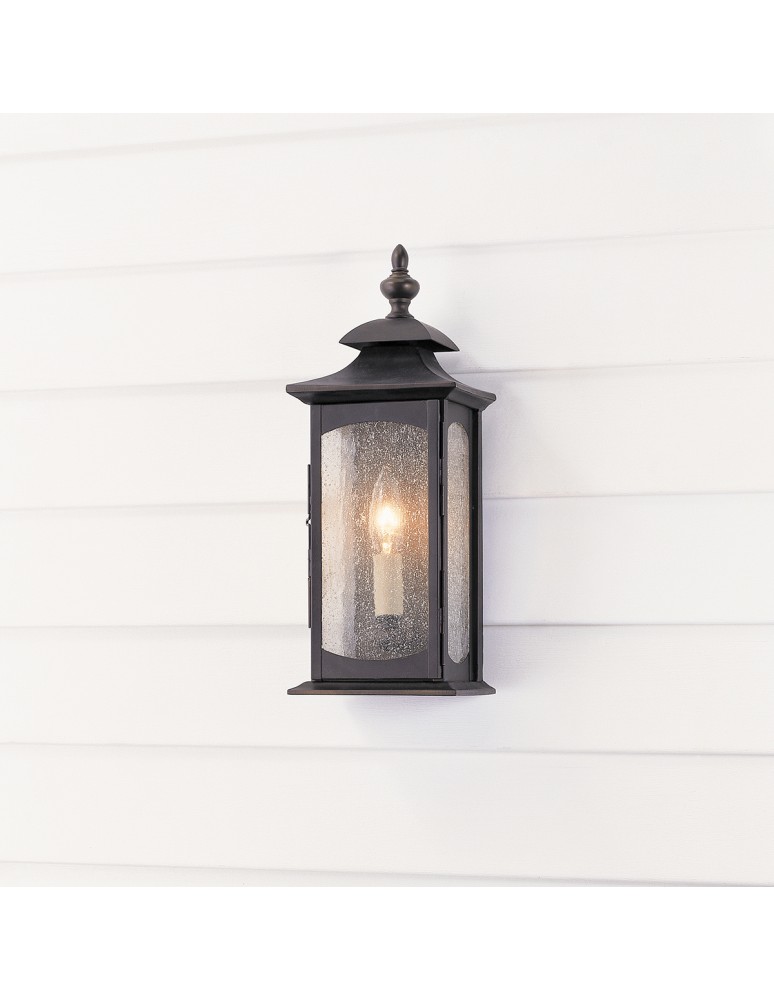 Outdoor wall lamps - Quintiesse Small Market Square wall lantern - 1 light source IP44 Elstead Lighting QN-MARKET-SQUARE-S - product kolory-swiatla.pl 4