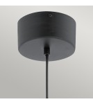 Quintiesse Mała lampa wisząca LED Moonlit - Matowa czerń Elstead Lighting QN-MOONLIT-P-MBK