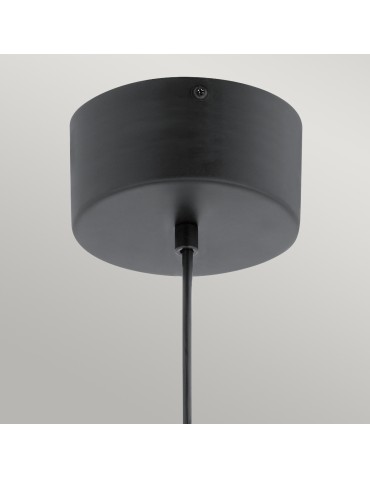 Quintiesse Moonlit small LED pendant lamp - Matte black Elstead Lighting QN-MOONLIT-P-MBK - product 2