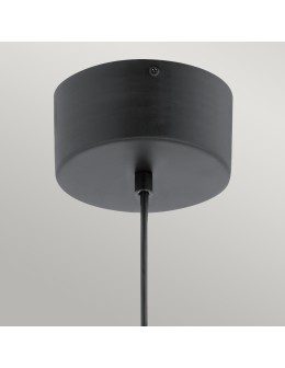 Quintiesse Moonlit small LED pendant lamp - Matte black Elstead Lighting QN-MOONLIT-P-MBK - product 2