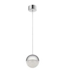 Quintiesse Mała lampa wisząca LED Moonlit - Polerowany chrom Elstead Lighting QN-MOONLIT-P-PC