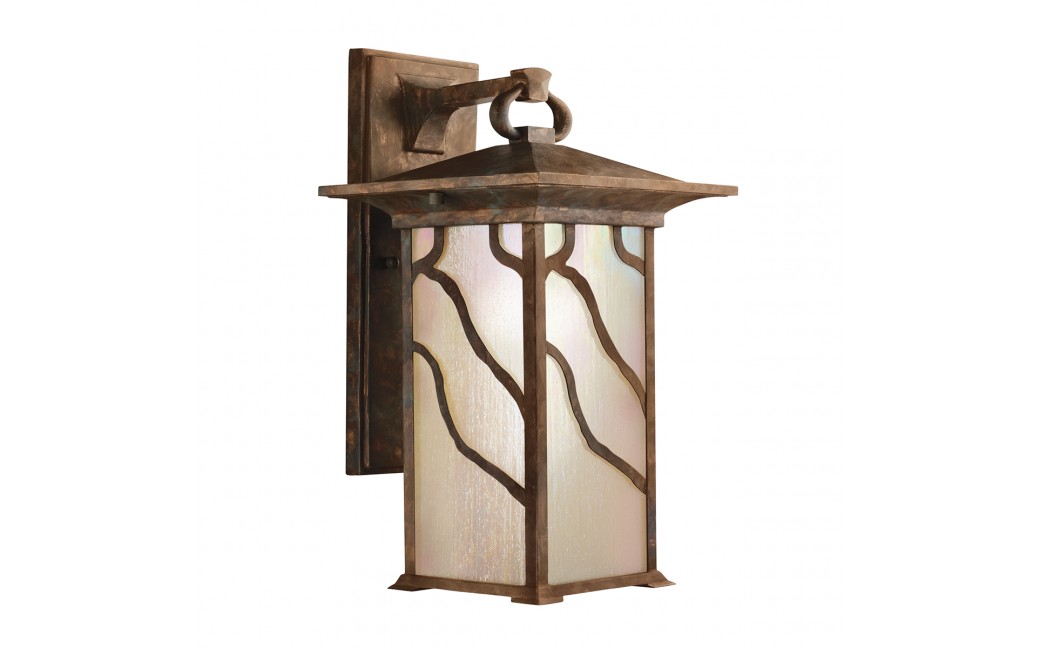 Quintiesse Duża latarnia naścienna Morris - 1 źródło światła IP44 Elstead Lighting QN-MORRIS-L