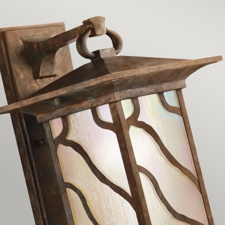 Quintiesse Duża latarnia naścienna Morris - 1 źródło światła IP44 Elstead Lighting QN-MORRIS-L