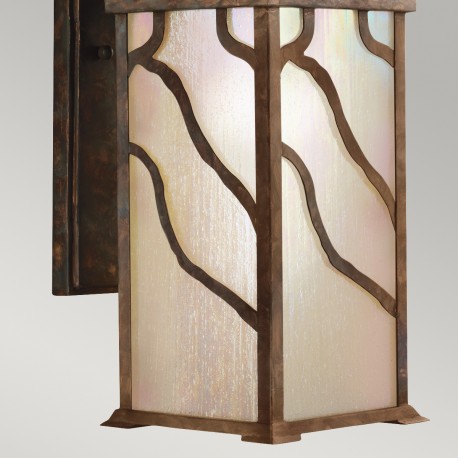 Quintiesse Duża latarnia naścienna Morris - 1 źródło światła IP44 Elstead Lighting QN-MORRIS-L