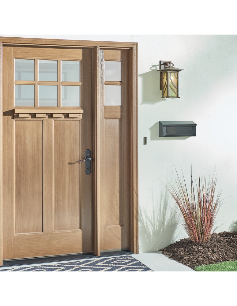 Outdoor wall lamps - Quintiesse Large Morris wall lantern - 1 light source IP44 Elstead Lighting QN-MORRIS-L - product kolory-swiatla.pl 4