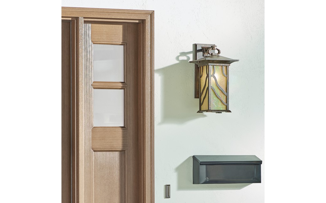 Quintiesse Duża latarnia naścienna Morris - 1 źródło światła IP44 Elstead Lighting QN-MORRIS-L
