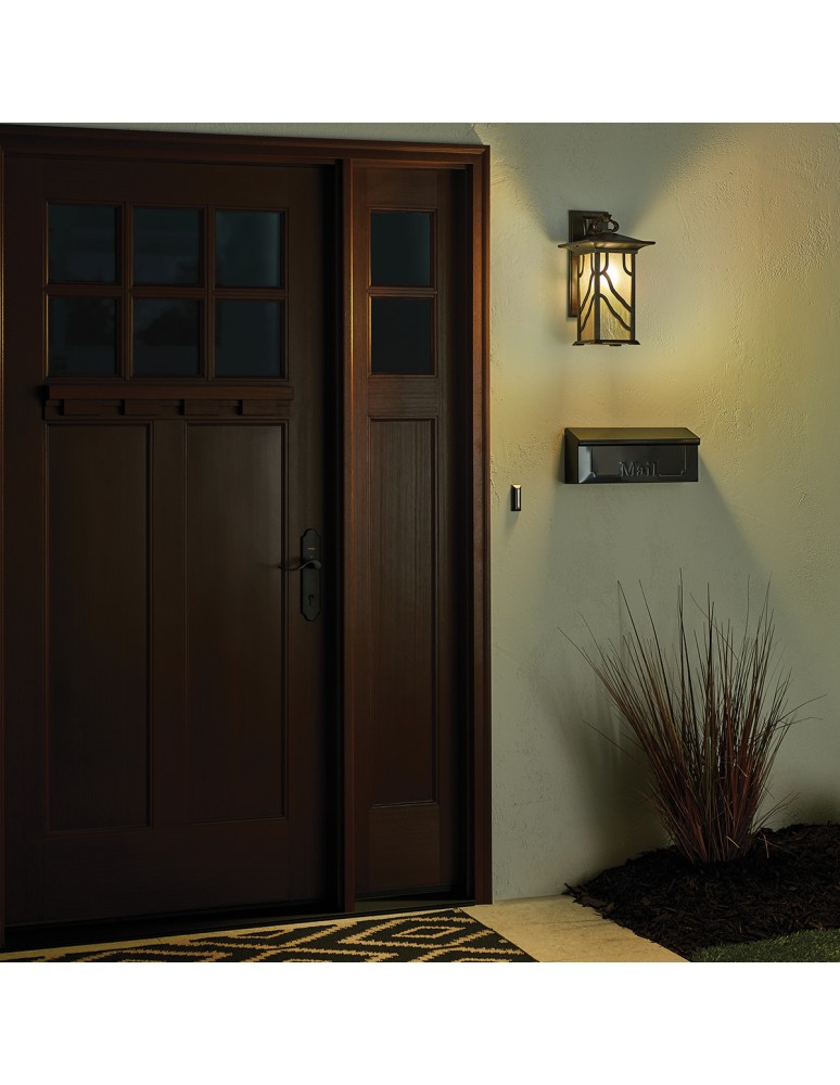 Outdoor wall lamps - Quintiesse Large Morris wall lantern - 1 light source IP44 Elstead Lighting QN-MORRIS-L - product kolory-swiatla.pl 6