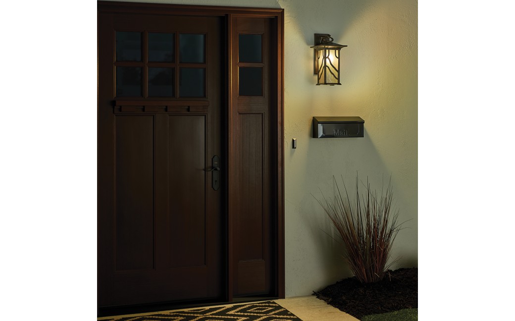 Quintiesse Duża latarnia naścienna Morris - 1 źródło światła IP44 Elstead Lighting QN-MORRIS-L
