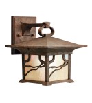 Outdoor wall lamps - Quintiesse Morris medium wall lantern - 1 light source IP44 Elstead Lighting QN-MORRIS-M - product 1