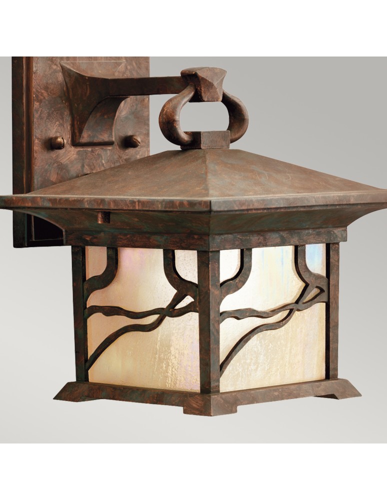 Quintiesse Średnia latarnia naścienna Morris - 1 źródło światła IP44 Elstead Lighting QN-MORRIS-M