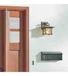 Outdoor wall lamps - Quintiesse Morris medium wall lantern - 1 light source IP44 Elstead Lighting QN-MORRIS-M - product 5