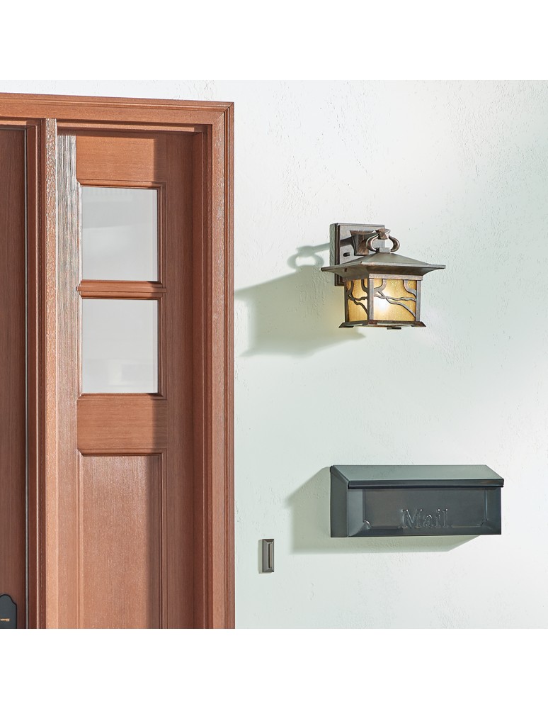 Quintiesse Średnia latarnia naścienna Morris - 1 źródło światła IP44 Elstead Lighting QN-MORRIS-M