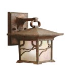 Outdoor wall lamps - Quintiesse Morris small wall lantern - 1 light source IP44 Elstead Lighting QN-MORRIS-S - product 1