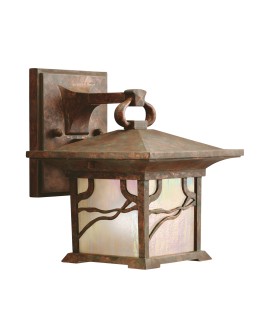 Quintiesse Mała latarnia naścienna Morris - 1 źródło światła IP44 Elstead Lighting QN-MORRIS-S