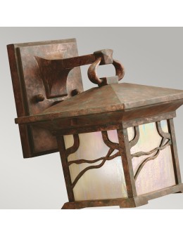 Quintiesse Morris small wall lantern - 1 light source IP44 Elstead Lighting QN-MORRIS-S - product 2