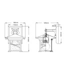 Outdoor wall lamps - Quintiesse Morris small wall lantern - 1 light source IP44 Elstead Lighting QN-MORRIS-S - product 4