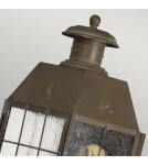 Quintiesse Duża latarnia naścienna Nantucket - 2 źródła światła IP44 Elstead Lighting QN-NANTUCKET-L-AS